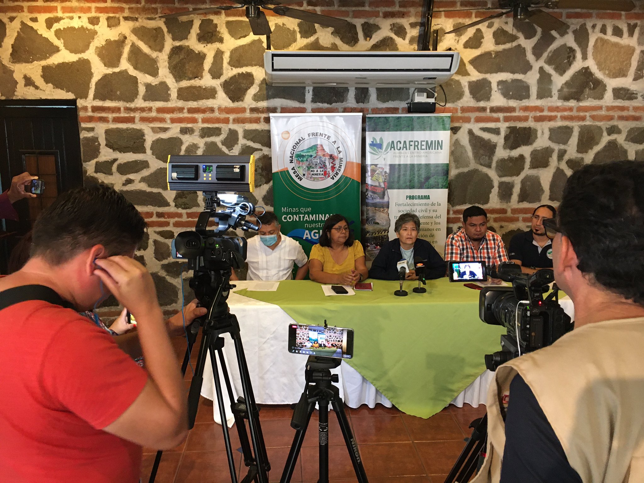 En conferencia de prensa se anuncia proceso de consulta ciudadana en Asunción Mita, Guatemala